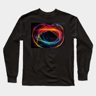 Neon Space Long Sleeve T-Shirt